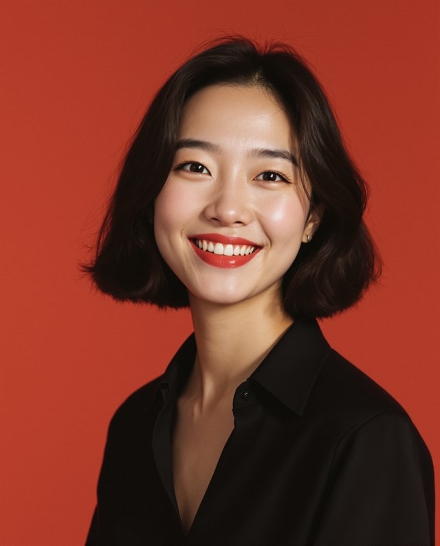 殷若昕 人物肖像 女性导演殷若昕的肖像照